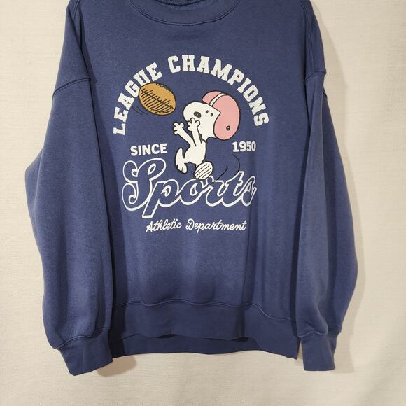 Snoopy League Champions Sweatshirt men's XS - Picture 5 of 7